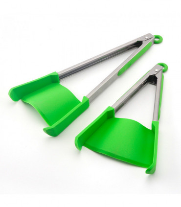 2 in 1 Spatula & Tongs