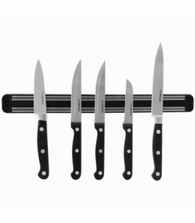 2 x 33 CM Black Magnetic Knife Holder