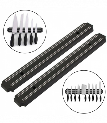 2 x 55CM MAGNETIC KNIFE HOLDER