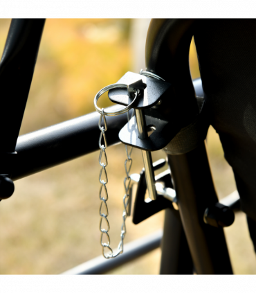 2-in-1 Patio Swing Chair Lounger 3 Seater Hammock Bed Dark Grey Cushion