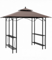 2.5x1.5m BBQ Tent Canopy Patio Outdoor Awning Gazebo Party Sun Shelter