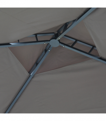 2.5x1.5m BBQ Tent Canopy Patio Outdoor Awning Gazebo Party Sun Shelter