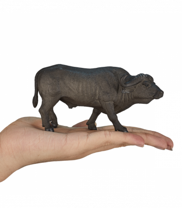 Cape Buffalo Toy  Realistic African Wildlife Figurine