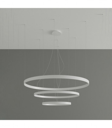 Chandelier aluminum Rio modern Design LED