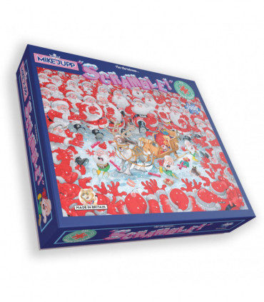Christmas Scramble by Mike Jupp - 1000 pc. jigsaw puzzle
