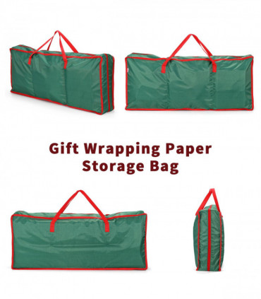 Christmas Xmas Decoration Gift Wrap Fabric Storage Bag [Green,0008941]