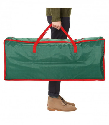 Christmas Xmas Decoration Gift Wrap Fabric Storage Bag [Green,0008941]