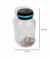 Digital Piggy Bank UK Coin Counting Jar Money Box Coin Saving Pot