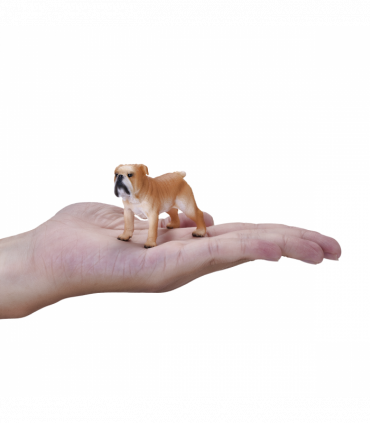English Bulldog Toy  Realistic Pet Figurine