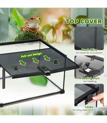 Glass Reptile Terrarium