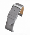 Grey Calf Leather Watch Strap 14mm