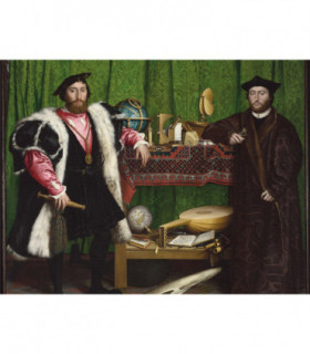 Jean de Dinteville and Georges de Selve ('The Ambassadors') - National Gallery 1000 Piece Jigsaw Puzzle