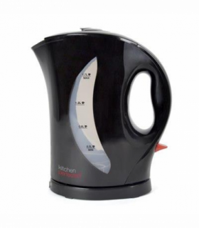 Kitchen Perfected Black 2Kw 1.7Ltr Cordless Kettle, Plastic E1524BK