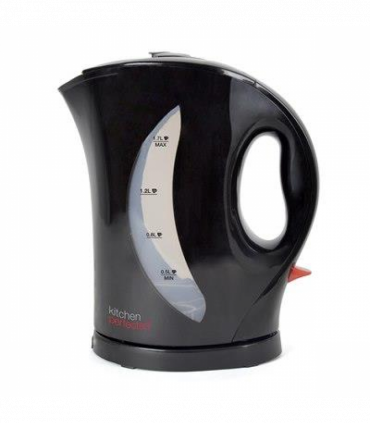 Kitchen Perfected Black 2Kw 1.7Ltr Cordless Kettle, Plastic E1524BK
