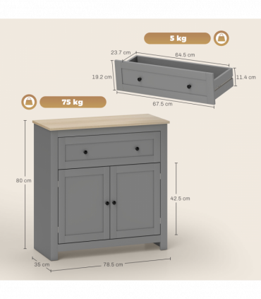 Kitchen Sideboard Storage Cabinet