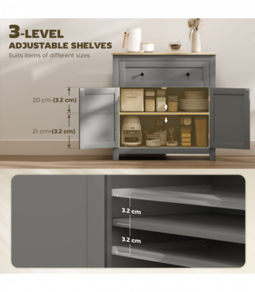 Kitchen Sideboard Storage Cabinet