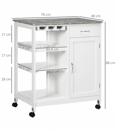 Kitchen Trolley Cart