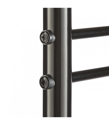 Multi Purpose Stand 18 Hooks For Clothes Shoes Hats Bags - Black