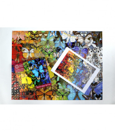 Natural History Museum - Butterflies & Moths 1000 Piece Jigsaw Puzzle