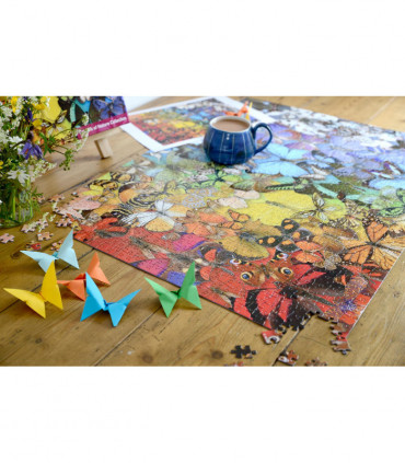 Natural History Museum - Butterflies & Moths 1000 Piece Jigsaw Puzzle