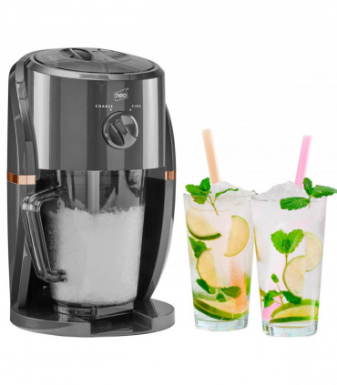 Neo Grey and Copper Ice Crusher Slush Machine