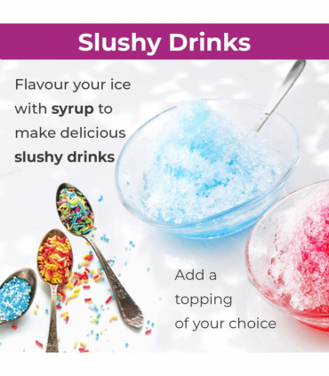 Neo Grey and Copper Ice Crusher Slush Machine