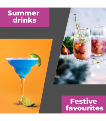 Neo Grey and Copper Ice Crusher Slush Machine