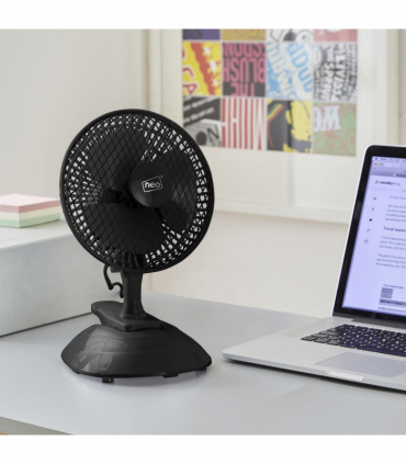 Neo Mini Clip Base Mount Desk Fan Black