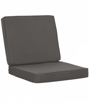 Outdoor Seat and Back Cushion Set Replacement Cushions, Dark Grey