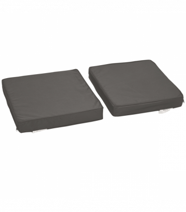 Outdoor Seat and Back Cushion Set Replacement Cushions, Dark Grey