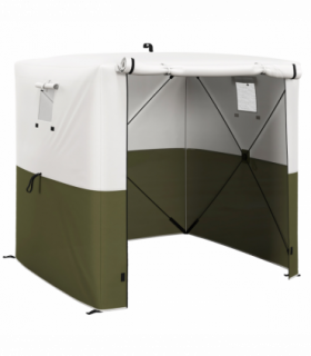 Outsunny 2 x 2m Pop Up Gazebo with Sides Easy up Party Tent with Carry Bag Green