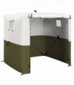 Outsunny 2 x 2m Pop Up Gazebo with Sides Easy up Party Tent with Carry Bag Green