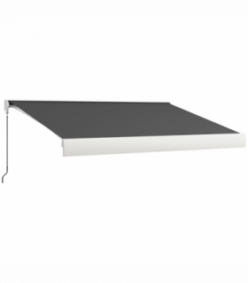 Outsunny 4 x 3(m) Electric Retractable Awning Sun Canopies for Door Window