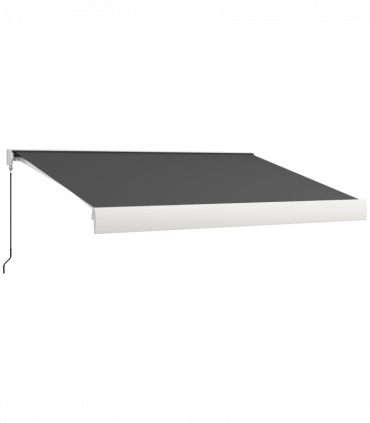 Outsunny 4 x 3(m) Electric Retractable Awning Sun Canopies for Door Window
