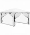 Outsunny 4 x 3m Party Tent Waterproof Garden Gazebo Canopy Wedding Cover Shade