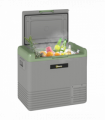 Outsunny 50L Car Refrigerator 12V Portable Freezer for Camping, Light Green