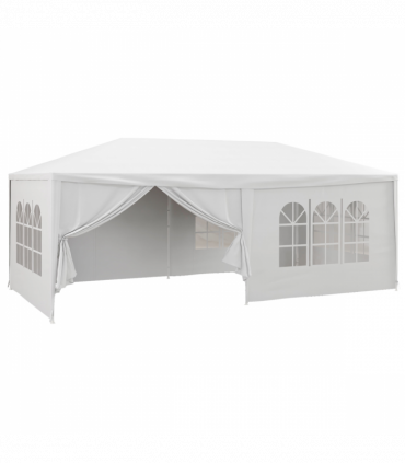 Outsunny 6 x 3(m) Outdoor Gazebo Canopy Party Tent with 6 Removable Side Walls