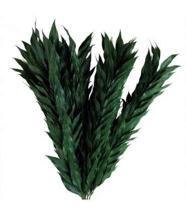 Pack of 6 x 100cm Artificial Plastic Decorative Leaf Spray