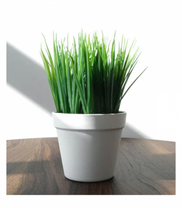 Pack of 6 x 22cm Artificial Grass Plant