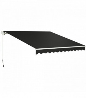 Premium Hand Crank Canopy Awning - Adjustable, Lightweight Protection
