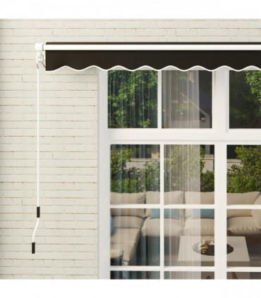 Premium Hand Crank Canopy Awning - Adjustable, Lightweight Protection