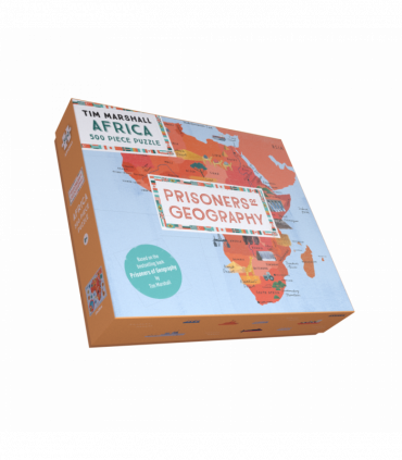Prisoners of Geography Africa Map 500 Piece Jigsaw Puzzle