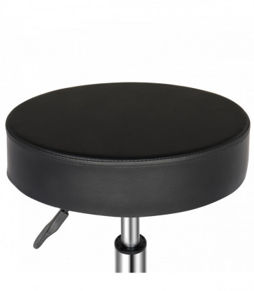 Round Stool Ha Ha Feet Rotation Bar Stool Black