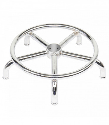 Round Stool Ha Ha Feet Rotation Bar Stool Black