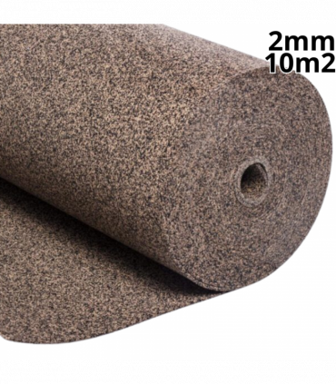 Rubber Cork - 2mm - 10m2 (107.63 sqft)