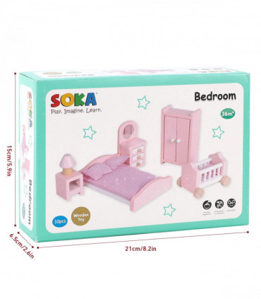 SOKA BEDROOM 6PCS 0000481