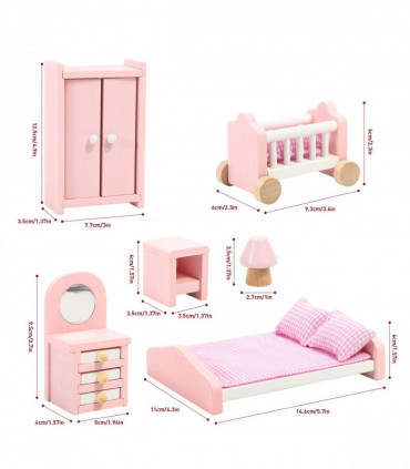 SOKA BEDROOM 6PCS 0000481