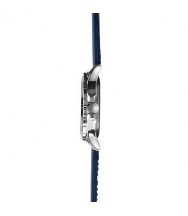 Sekonda Mens Day Date Grey Dial Blue Rubber Strap Watch - 1702