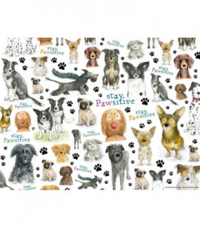 Stay Pawsitive 500 Piece Jigsaw Puzzle