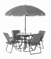 Stylish Outdoor Dining Set with Parasol - Comfortable & Durable Garden Furniture